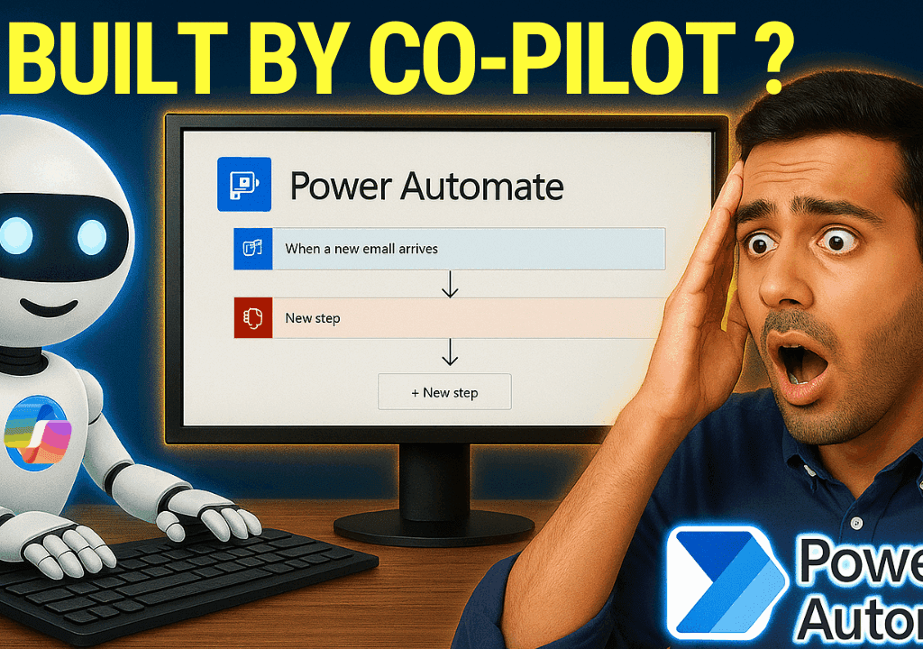 Step-by-step guide to build Power Automate flow using Co-Pilot