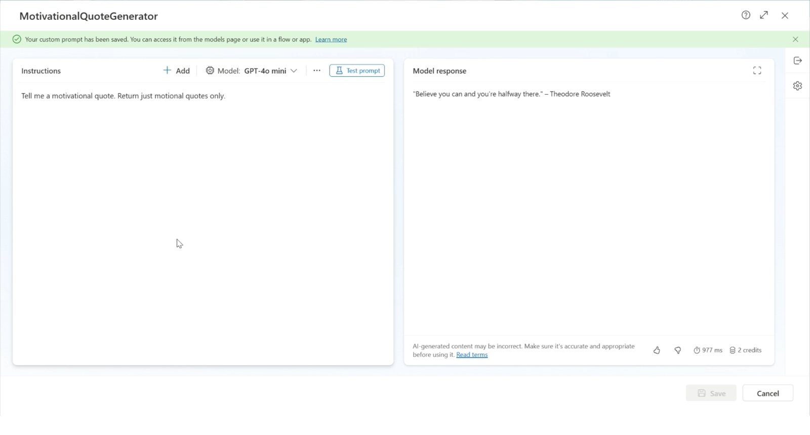 Motivational Quote Generator