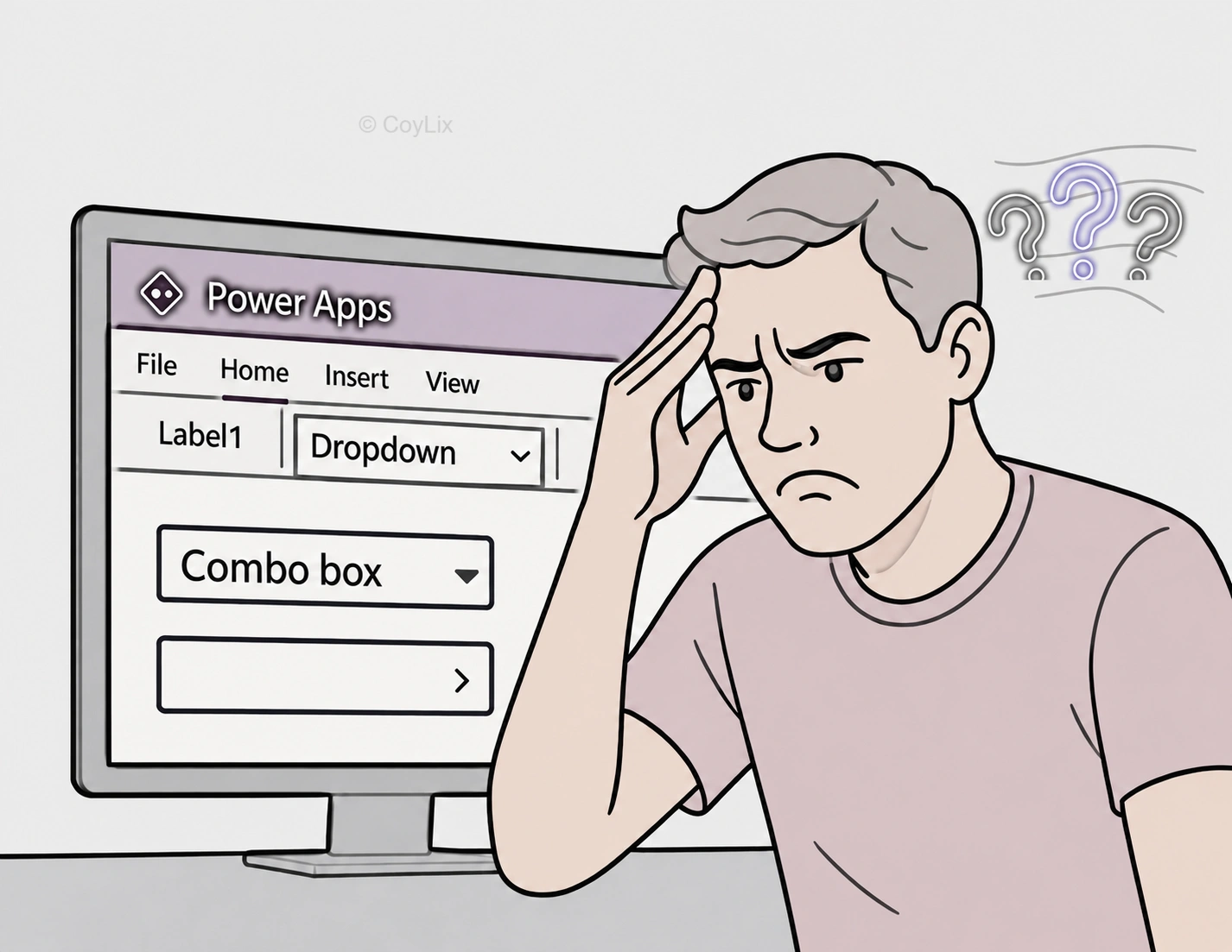 difference between combo box and drop down in power apps by CoyLix
