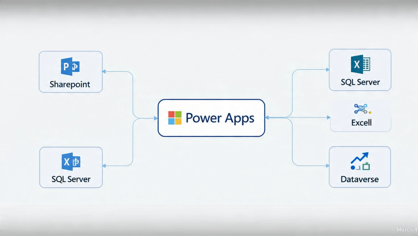 Connect Power Apps to Data Sources