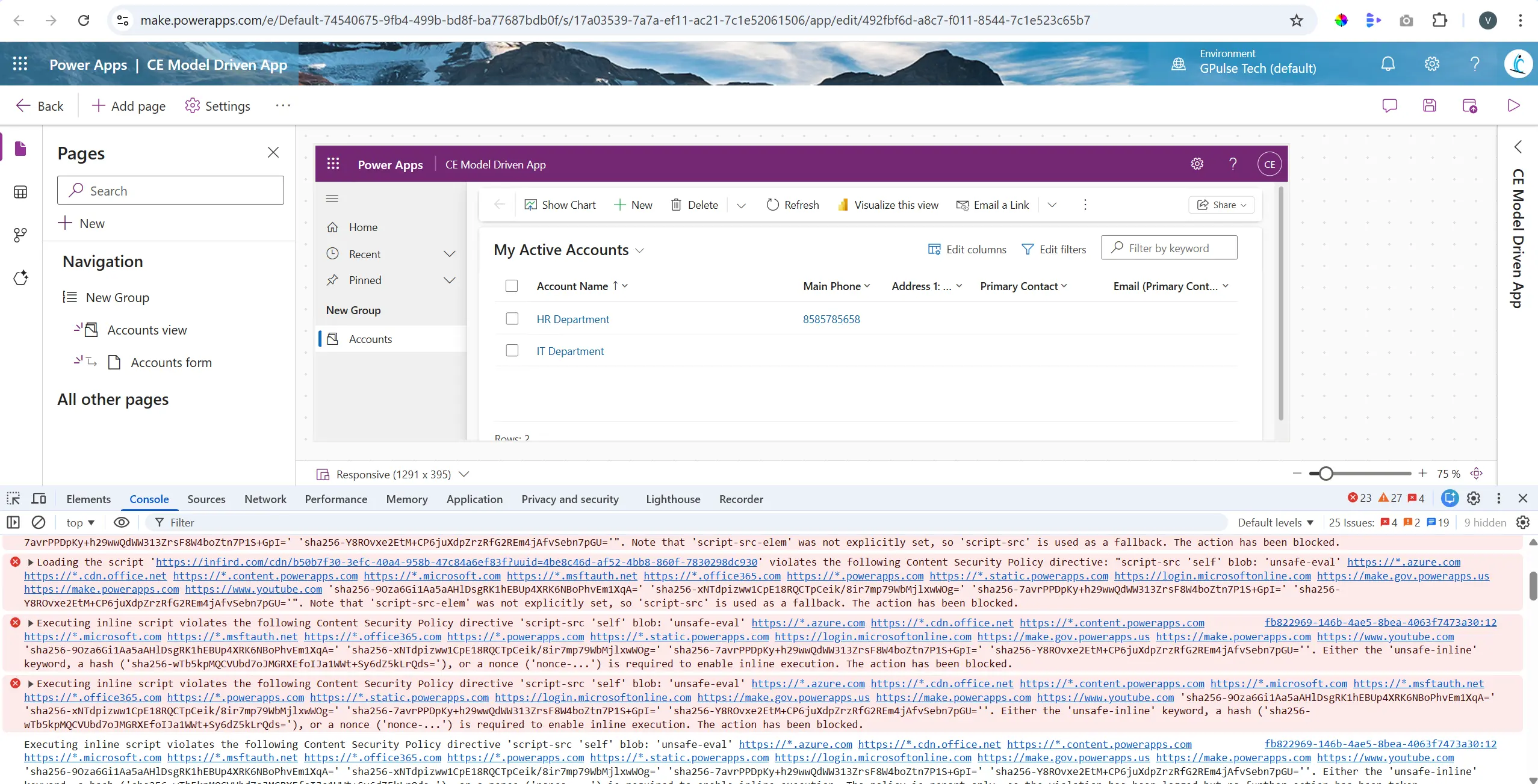 Model-Driven Apps views questions by coylix