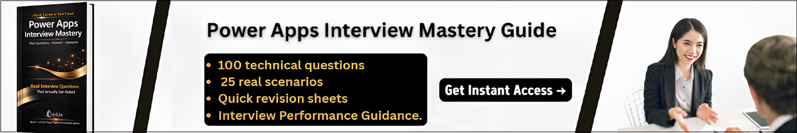 Power Apps Interview Mastery Book Example by Coylix