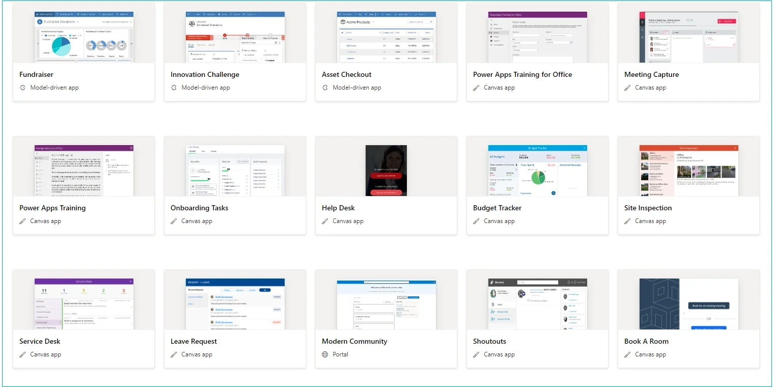 Power App Templates.by CoyLix